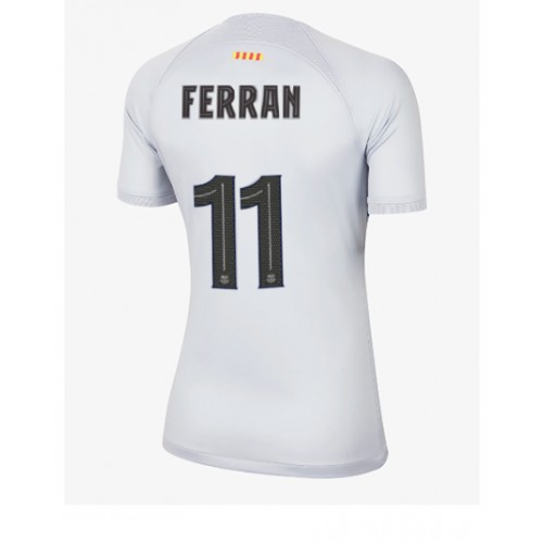 Barcelona Ferran Torres #11 Tredjedrakt Kvinner 2022-23 Kortermet Barcelona Ferran Torres #11 Tredjedrakt Kvinner 2022-23 Kortermet